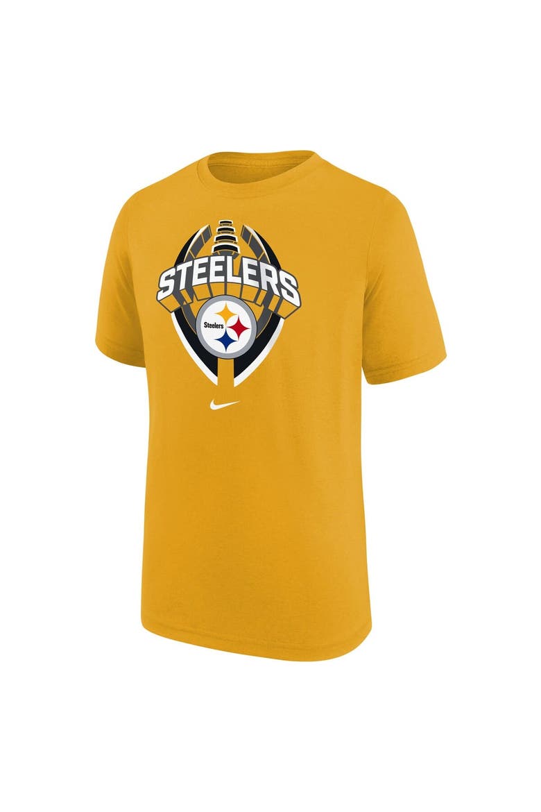 Youth Nike Gold Pittsburgh Steelers Icon Legend T-Shirt, Alternate, color, Gold