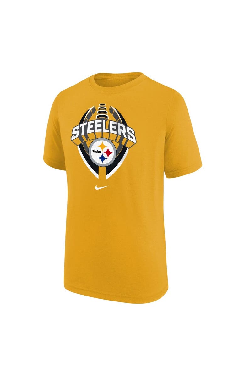 Nike Youth Nike Gold Pittsburgh Steelers Icon Legend T-Shirt, Alternate, color, 