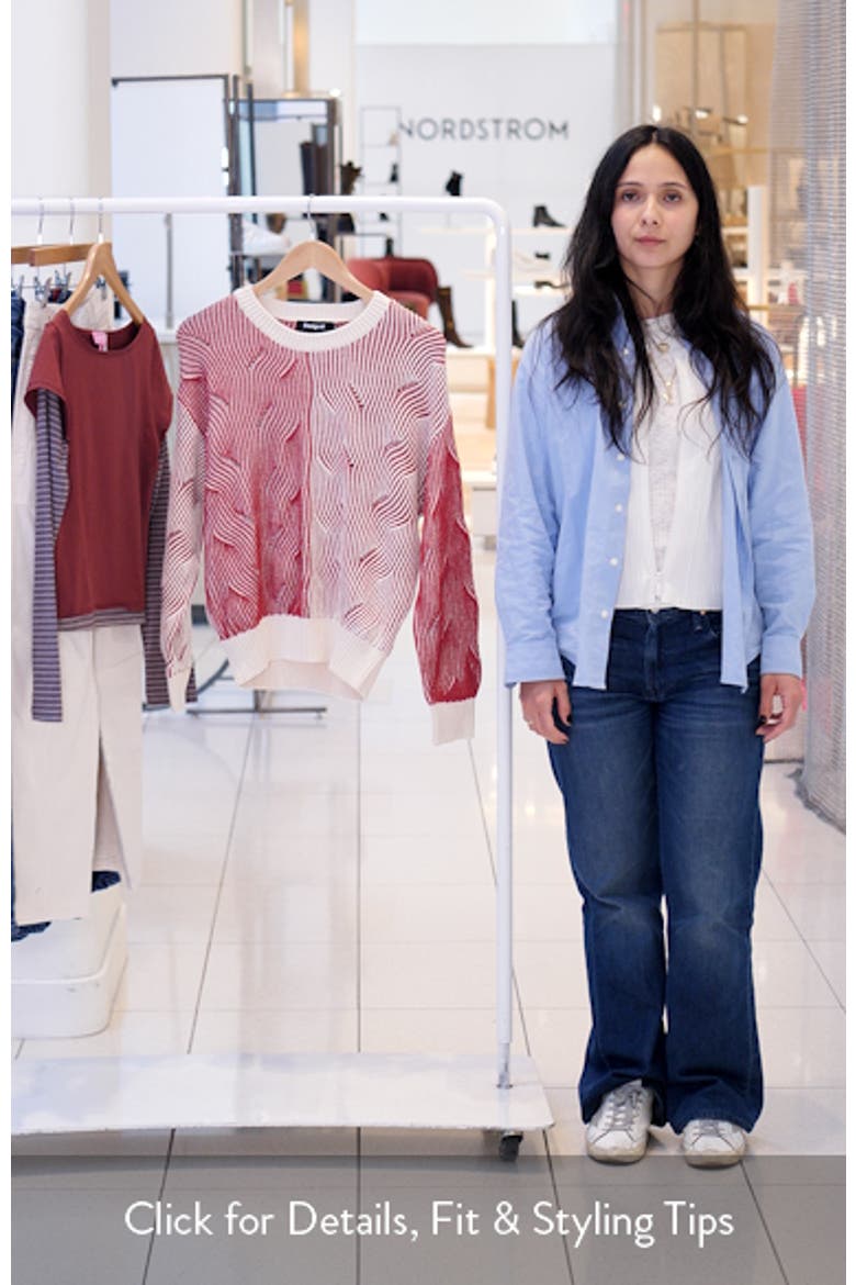 Colorblock Stripe Sweater video