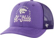 '47 Men's '47 Purple Kansas State Wildcats Pitstop Trucker Adjustable Hat