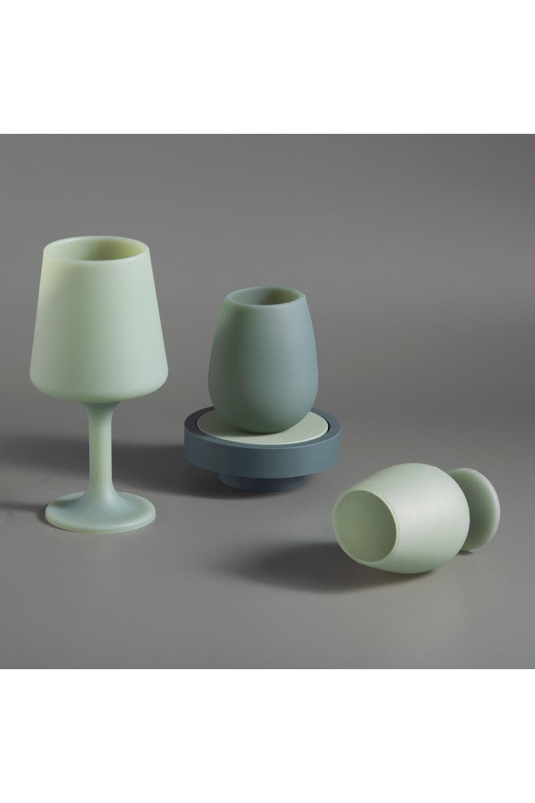 Swepp | Unbreakable Wine Glasses, Alternate, color, Buttermilk + Cantaloupe
