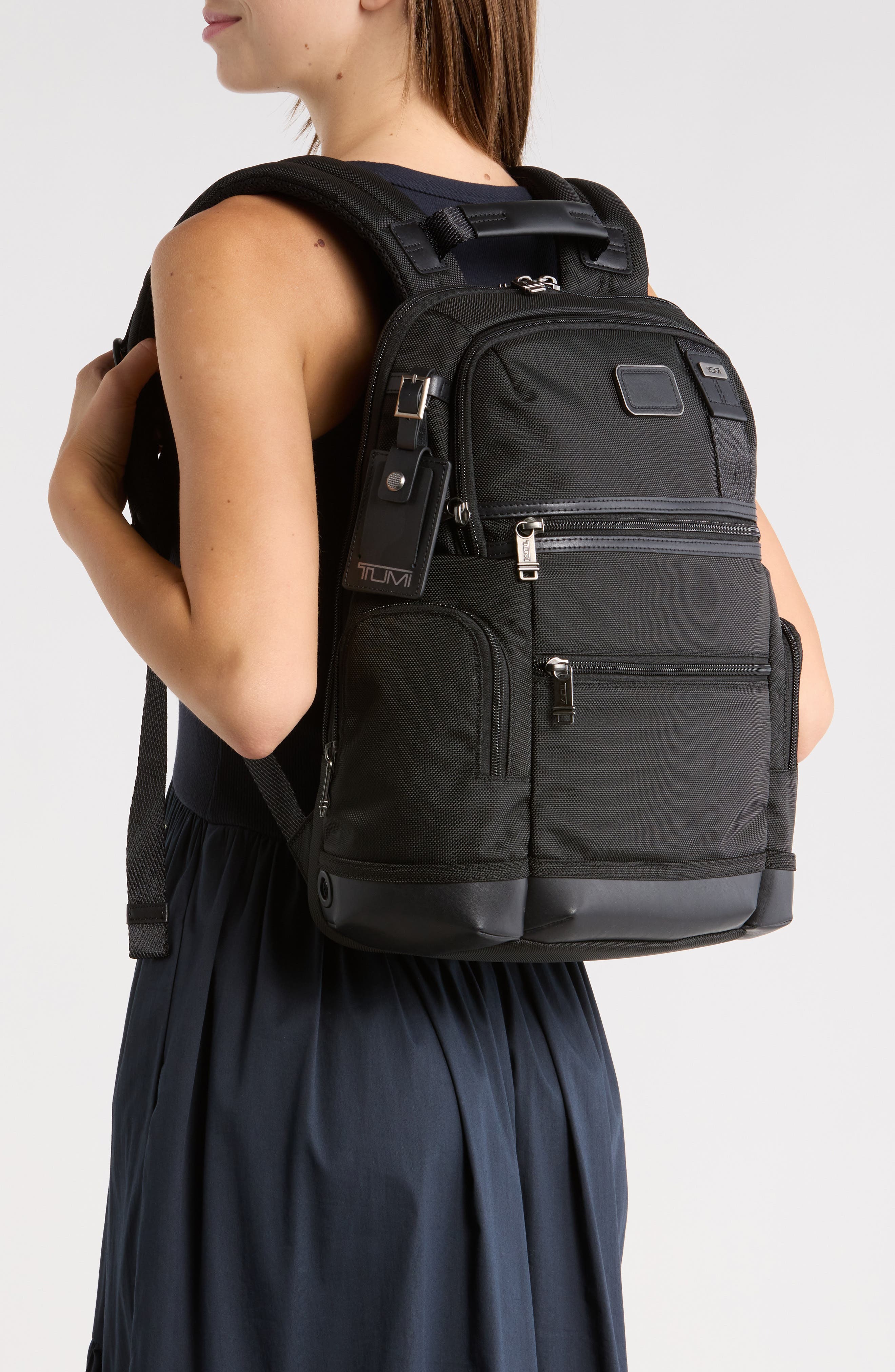 TUMI Parrish Backpack, Alternate, color, Black
