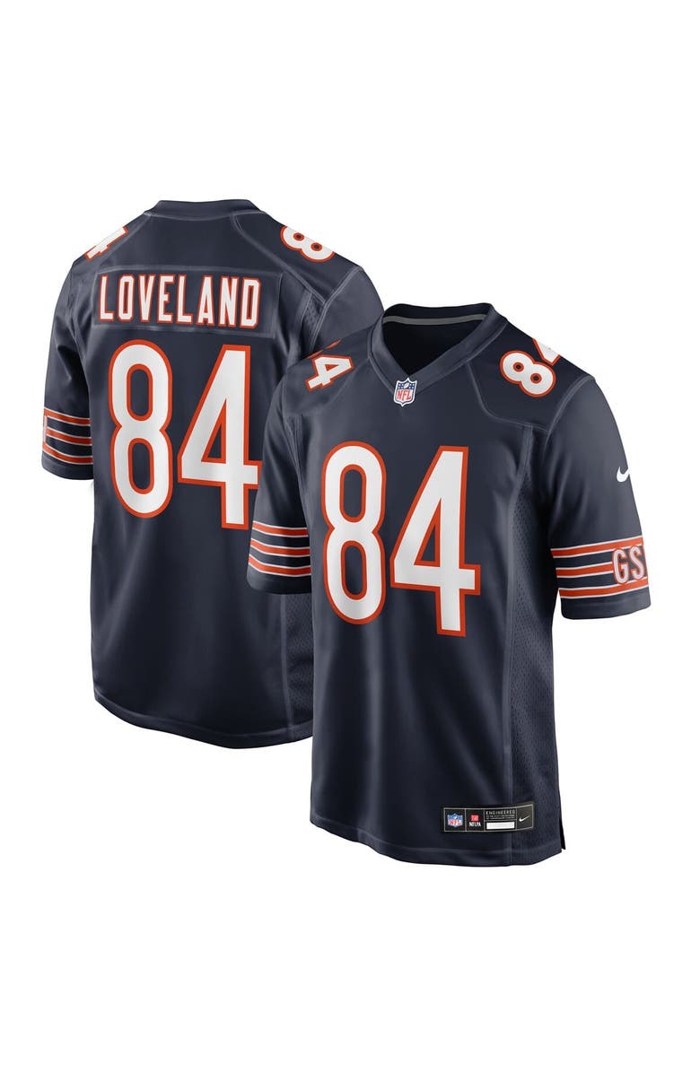 Nike Men's Nike Colston Loveland Navy Chicago Bears 2025 NFL Draft First Round Pick Game Jersey, Alternate, color, Navy