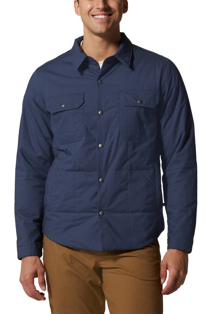 Mountain Hardwear Insulated Ripstop Shacket, Main, color,