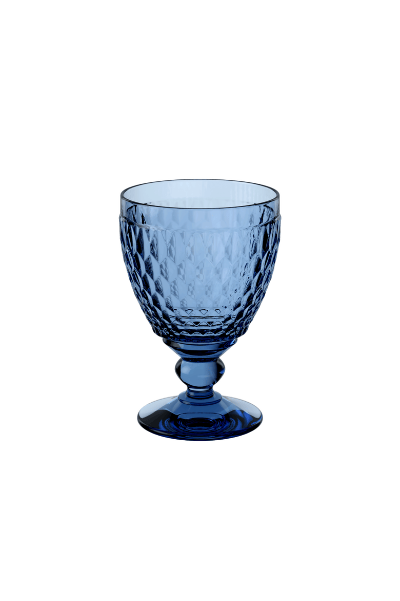 Boston coloured Set of 4 Goblet, Main, color, blue