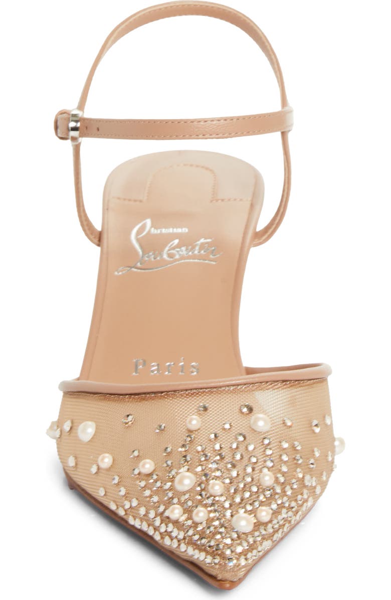 Christian Louboutin Miss Z Riviera Pump, Alternate, color, Blush/ Blush