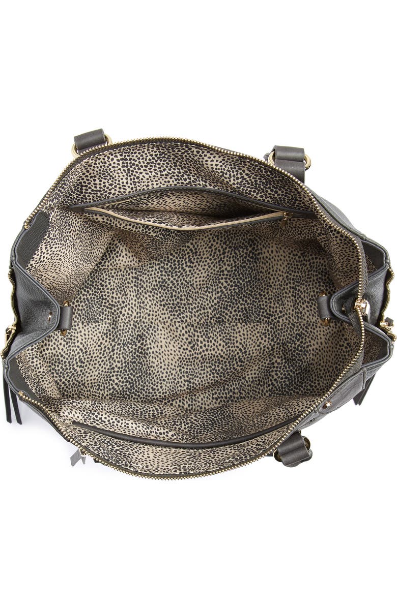 Sole Society 'Susan' Winged Faux Leather Tote, Alternate, color,