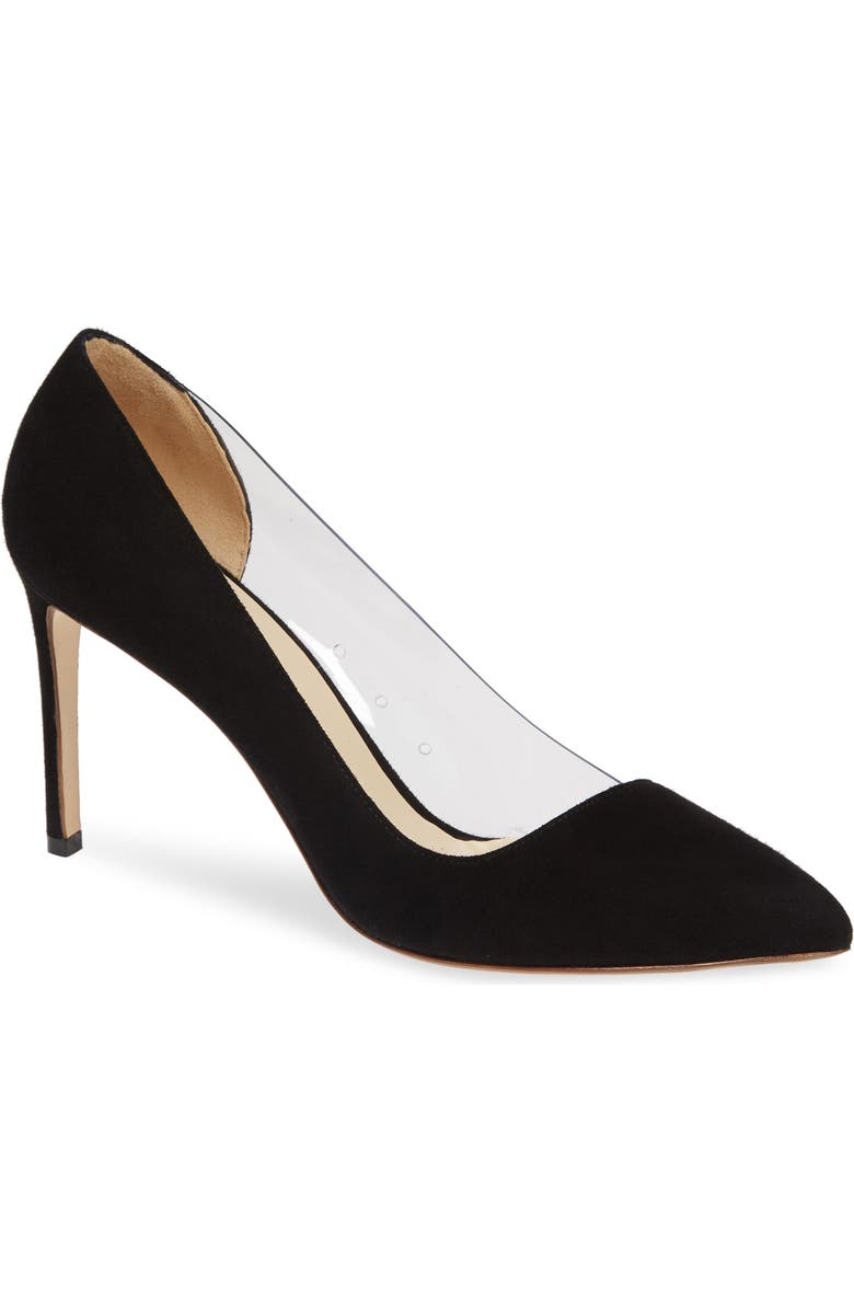 Francesco Russo Clear Inset Pump, Main, color,