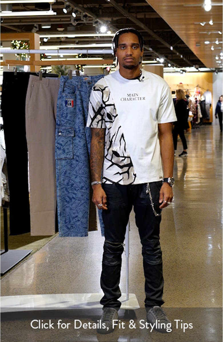 Main Character Cotton Graphic T-Shirt, sales video thumbnail