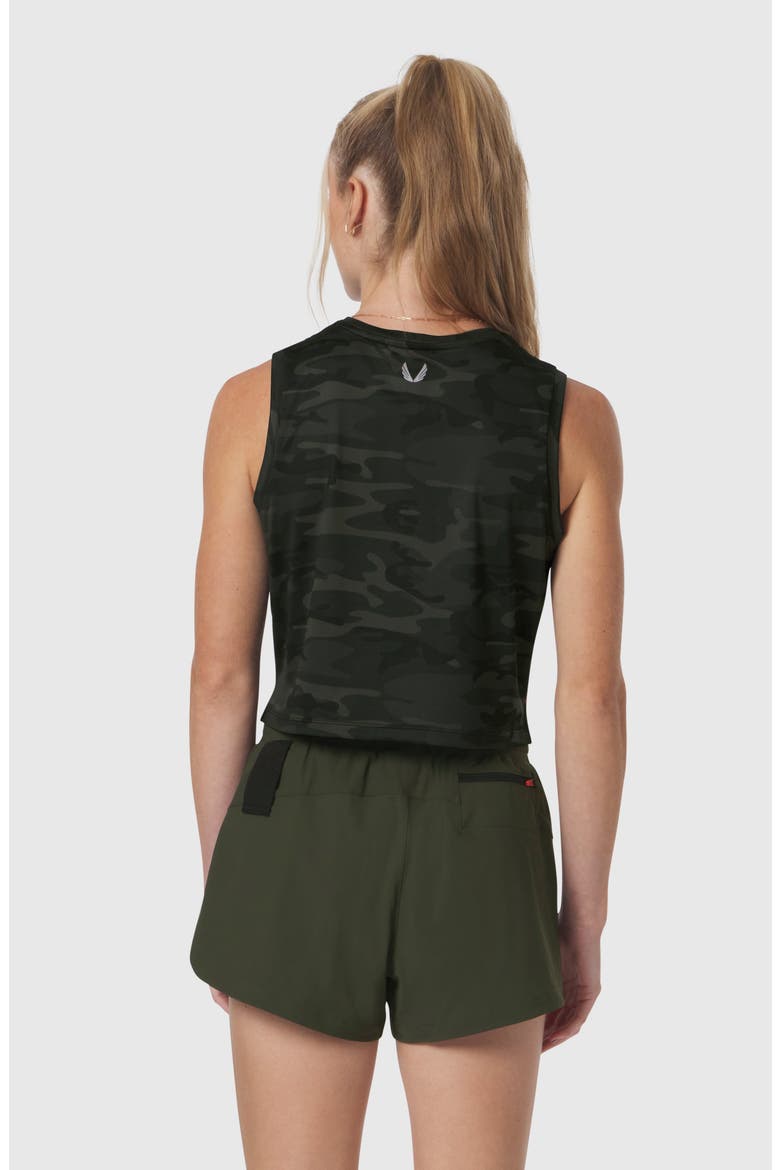 Women's AeroSilver Tank Top, Alternate, color, Dark Camo
