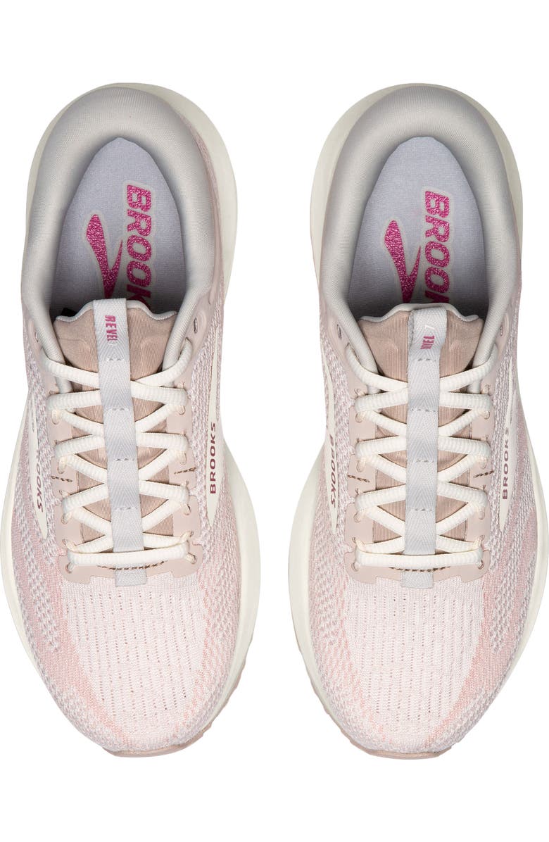 Brooks Revel 7 Hybrid Running Shoe, Alternate, color, Coconut/ Chateau/ Zephyr