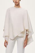 Nocturne Fluid Cape Blouse