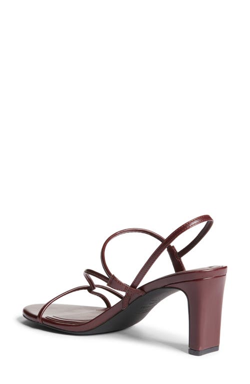 Open Edit Pia Slingback Sandal In Burgundy