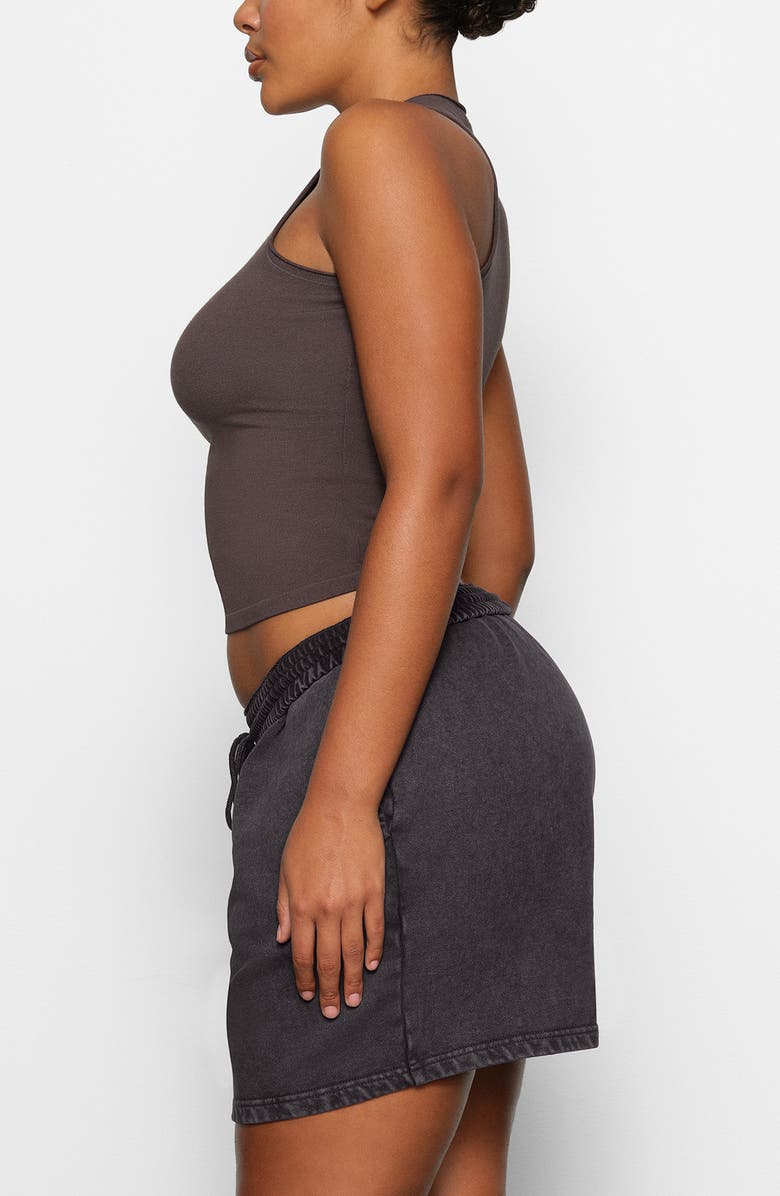 SKIMS Boyfriend Fleece Lounge Shorts, Alternate, color,