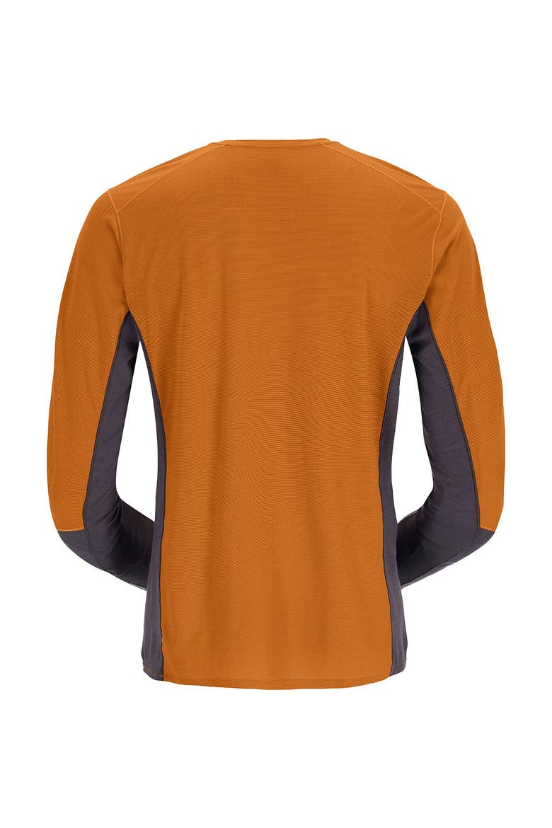 Syncrino Base Long-Sleeve T-Shirt - Men's, Alternate, color, Marmalade