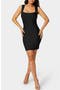 Open Back Bandage Minidress