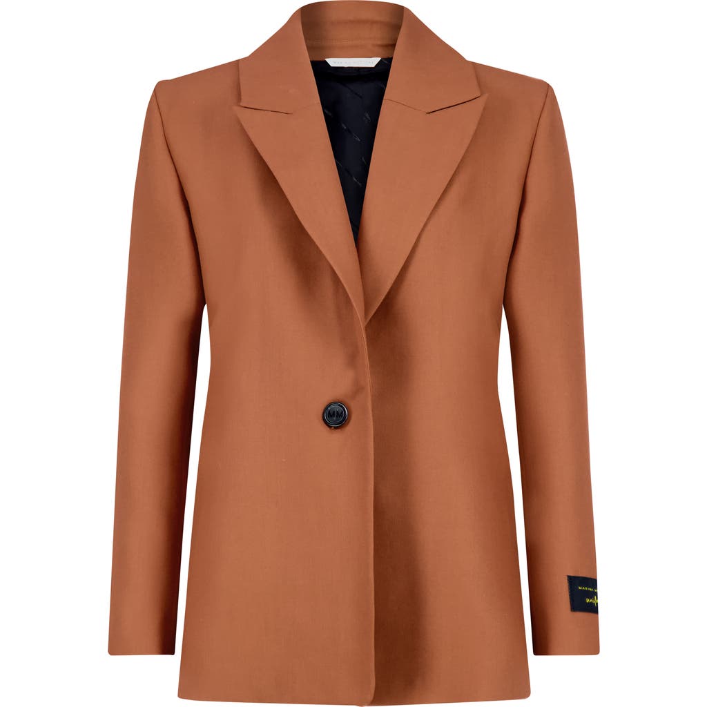 Slim Boyfriend Blazer Slim Boyfriend Blazer In Cognac