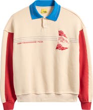 DIET STARTS MONDAY Champion Sport Embroidered Graphic Sweatshirt