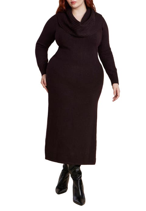Cowl Sweater Dress (Plus Available)