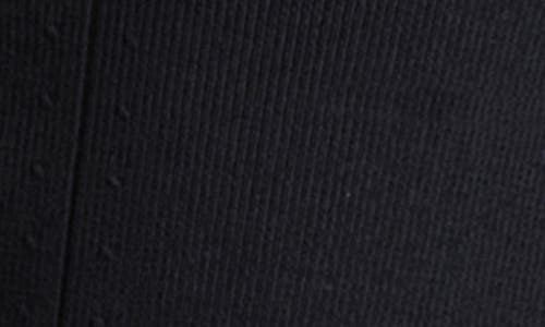 Reiss Womens Navy Lacey High-neck Rib Knit Vest In Black