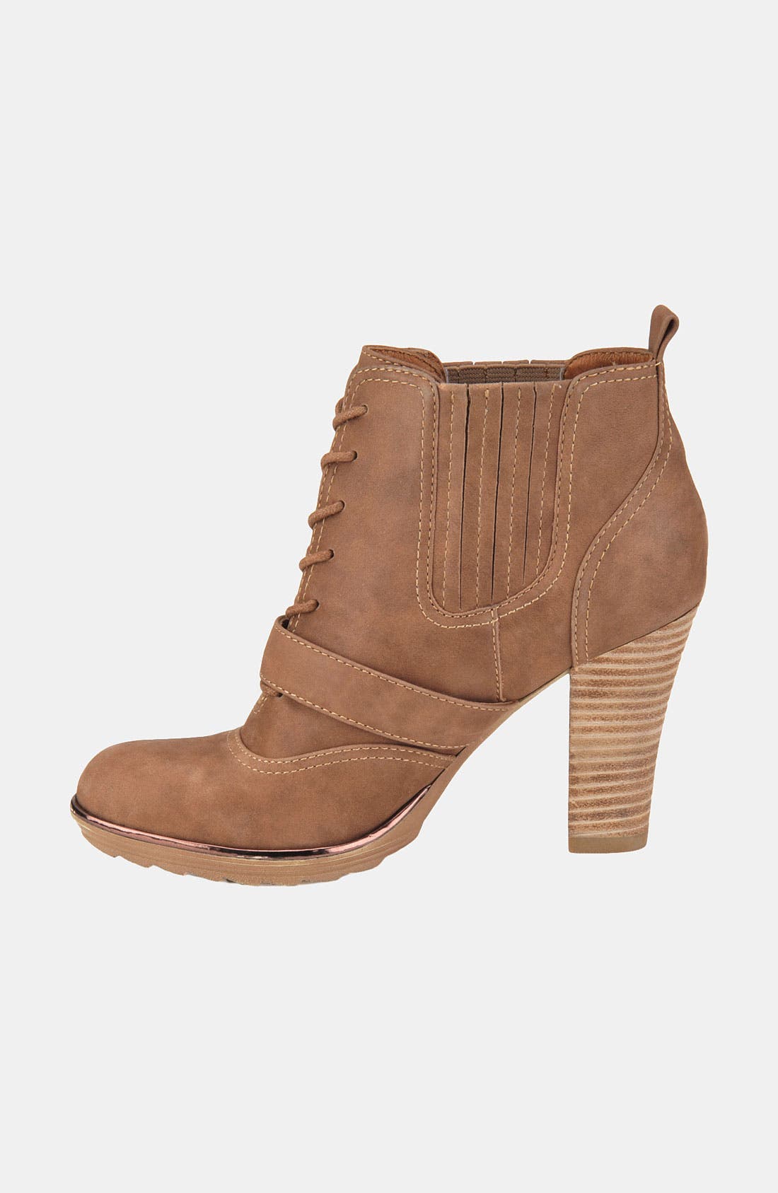 'Windsor' Military Bootie, Alternate, color, TWINE TAN