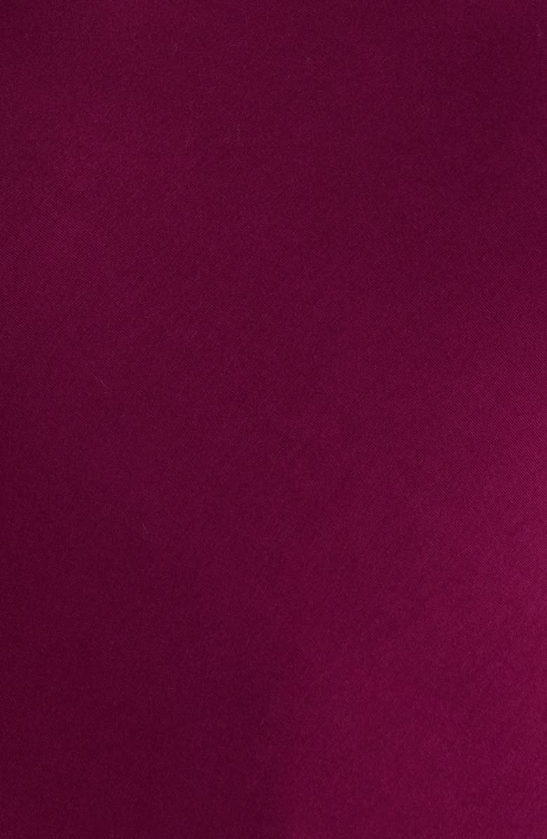 Liverpool Los Angeles Long Sleeve Ruched Jersey Top, Alternate, color, Wine Berry