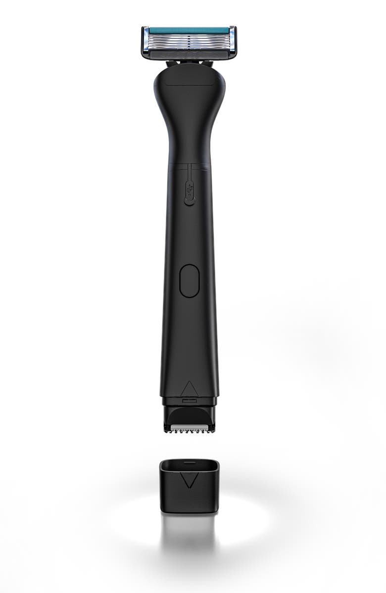 DOLLAR SHAVE CLUB 3-in-1 Freestyle Electric Trimmer/Razor, Alternate, color, Black