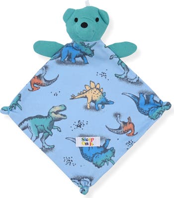 Fitted One-Piece Pajamas & Bear Blanket Toy