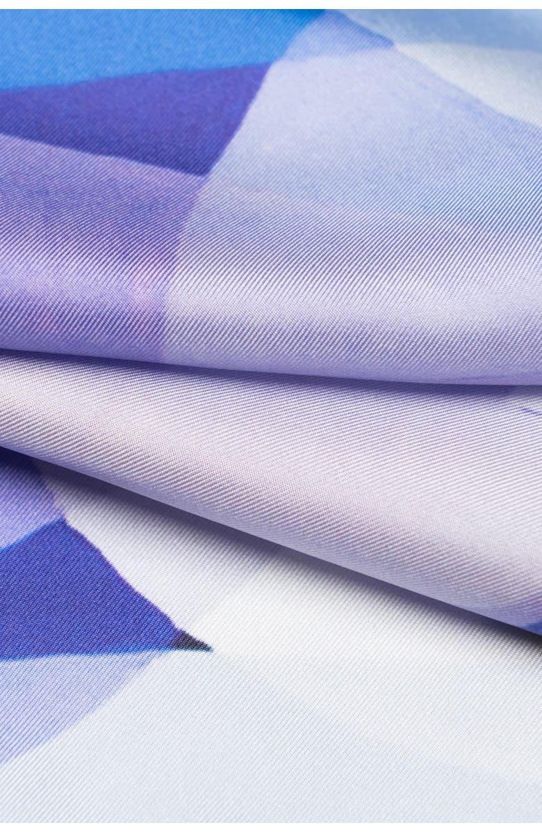 Elizabetta Harmony - Silk Pocket Square for Men, Alternate, color, Blue