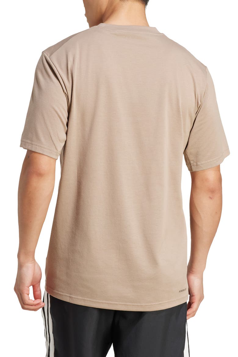 Train Essentials FeelReady Training T-Shirt, Alternate, color, CHABRN/BLA