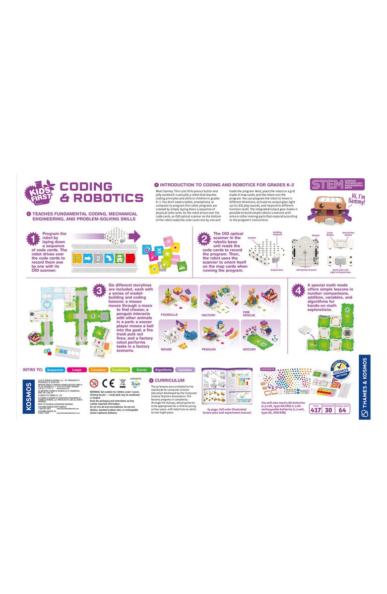 Thames & Kosmos Coding & Robotics Kit, Alternate, color, Yellow