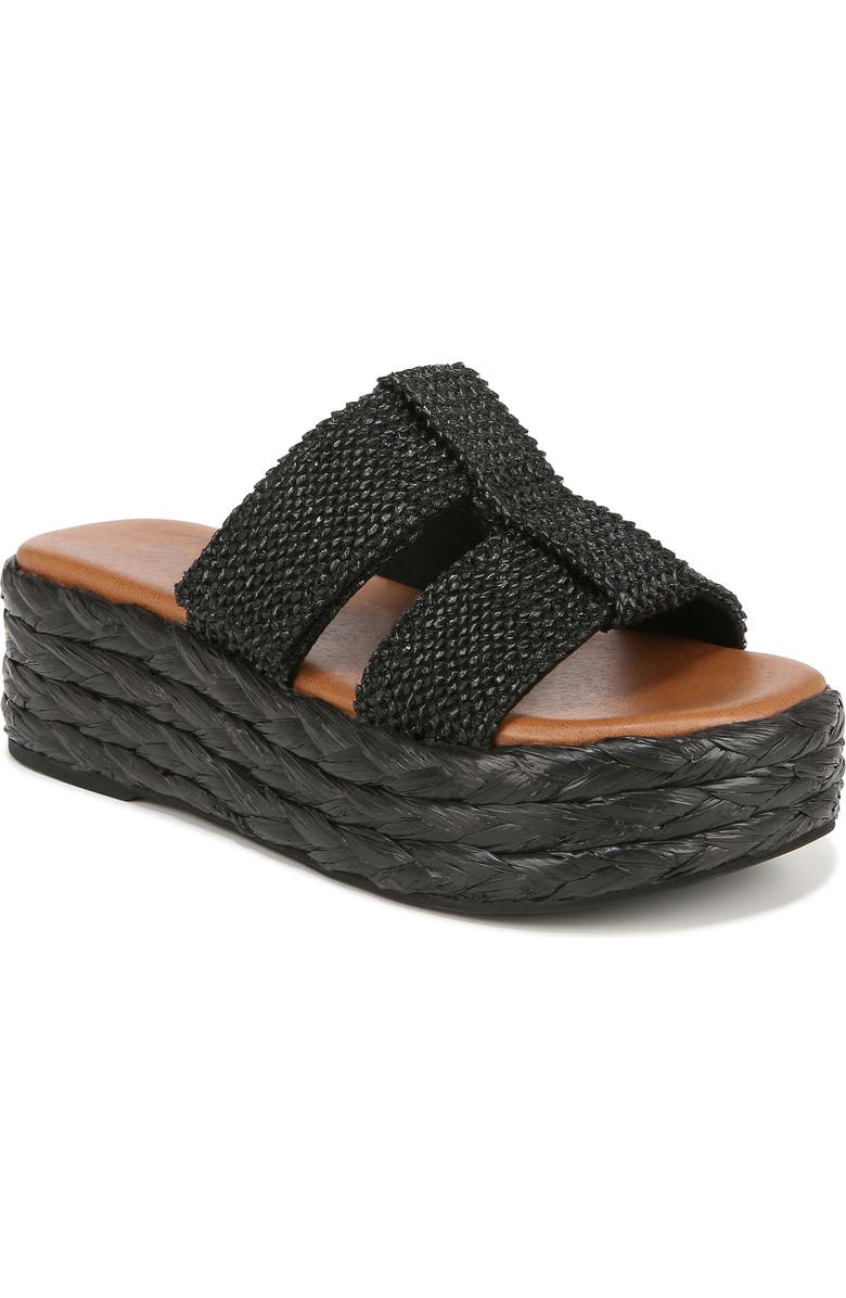 Zodiac Izzy Raffia Platform Sandal, Main, color,
