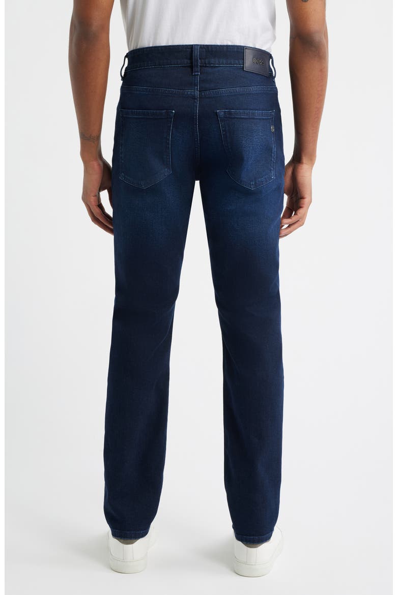 Delaware Slim Fit Stretch Jeans, Alternate, color, DARK BLUE