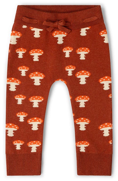 Kids' Mushroom Tie Waist Joggers
