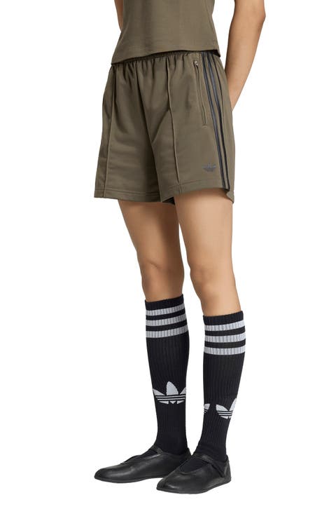 Pintuck Recycled Polyester Shorts