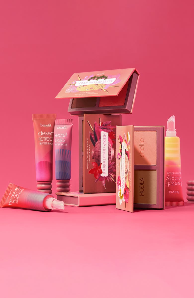 Benefit Cosmetics Hoola & WANDERful World Duo Mini Bronzer & Blush Set, Alternate, color, 