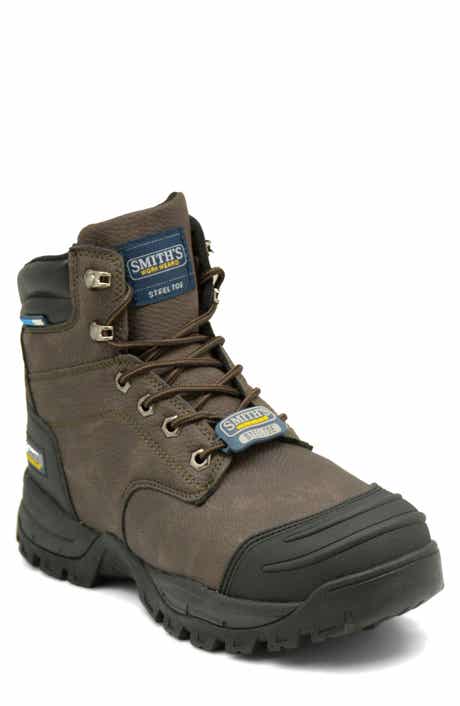 Berkshire Faux Leather Steel Toe Work Boot