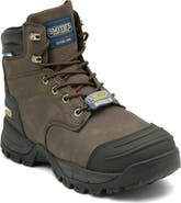 SMITHS WORKWEAR Berkshire Faux Leather Steel Toe Work Boot