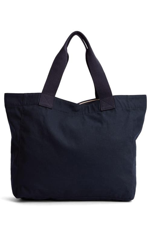 Barbour Logo Cotton Canvas Tote