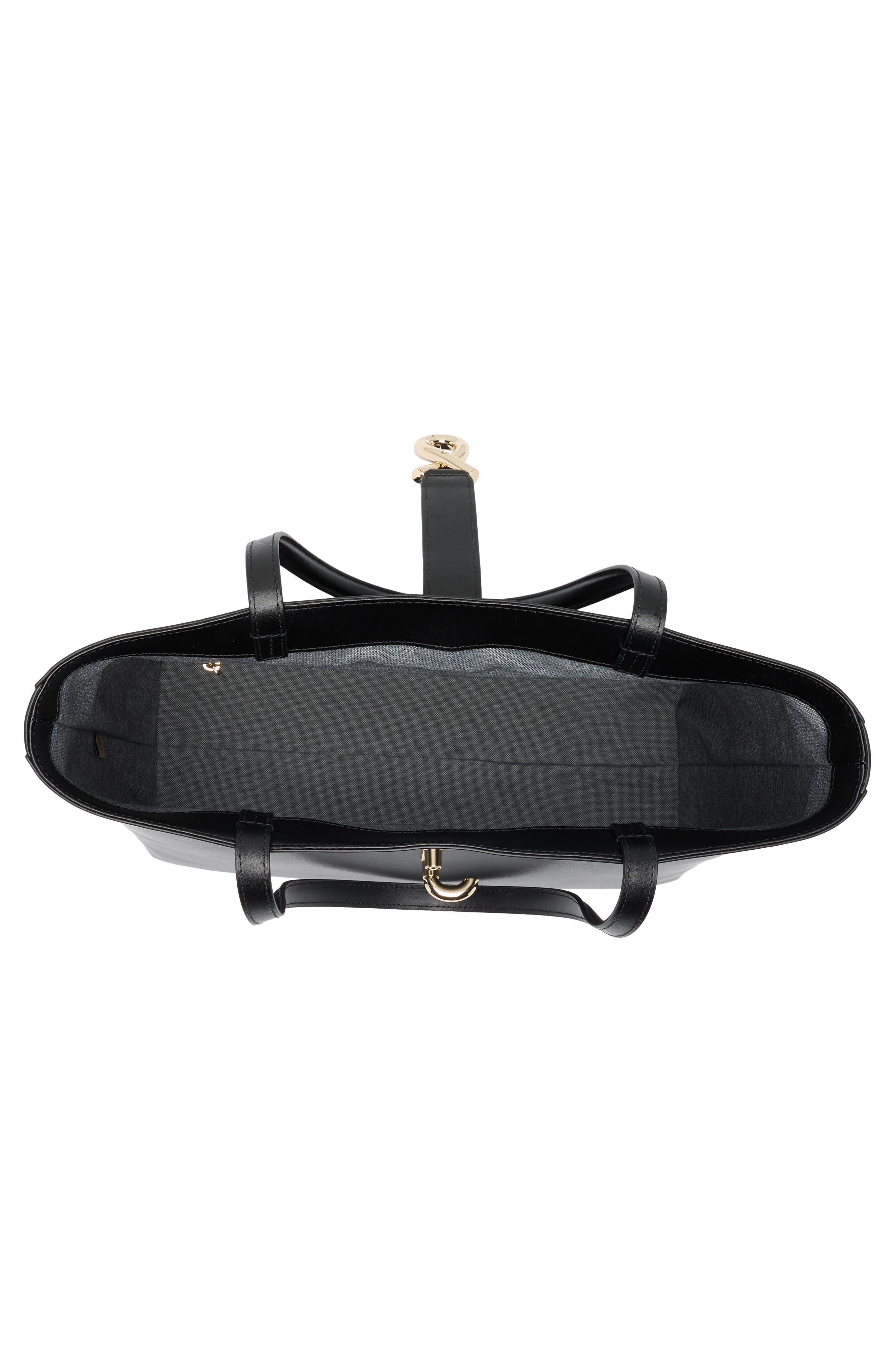 Furla Mianova Tote Bag, Alternate, color, Nero