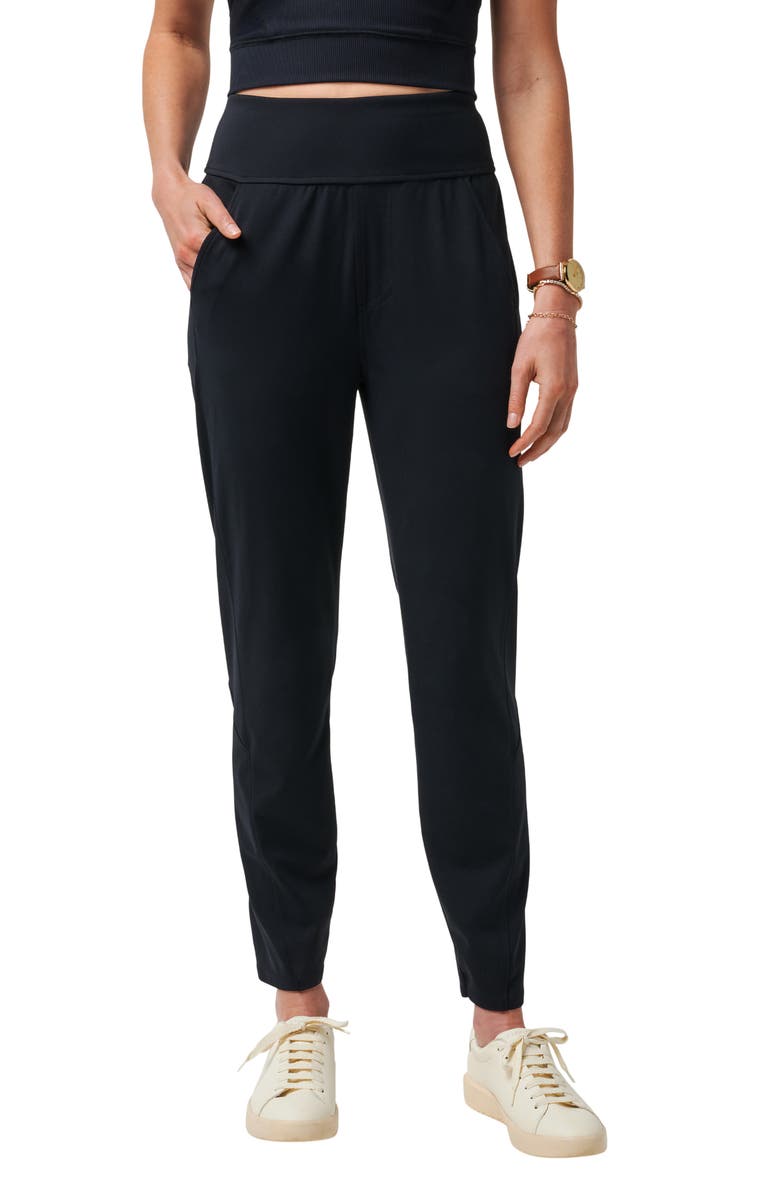 TravisMathew Moveknit Resilience Pants, Main, color, Black