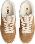 Fendi Match Genuine Shearling Mule