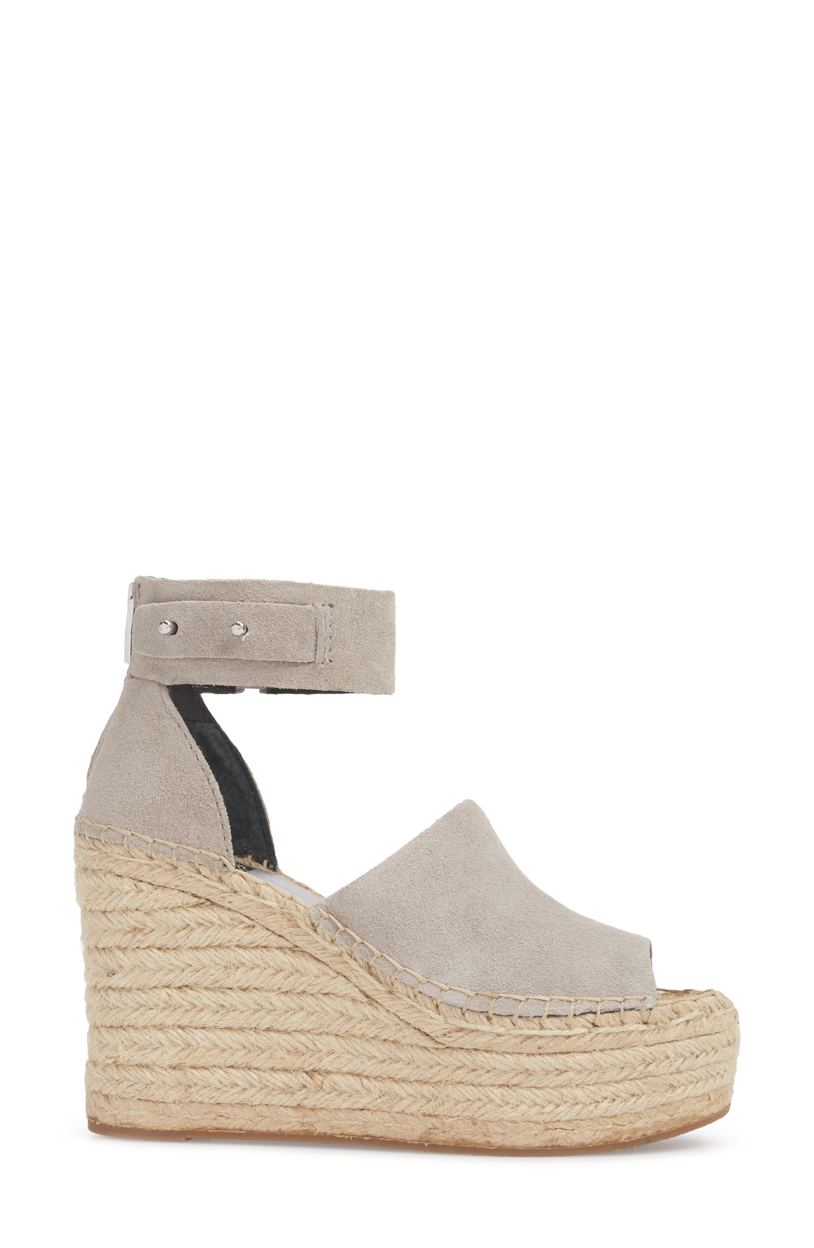 Dolce Vita Straw Wedge Espadrille Sandal, Alternate, color, 