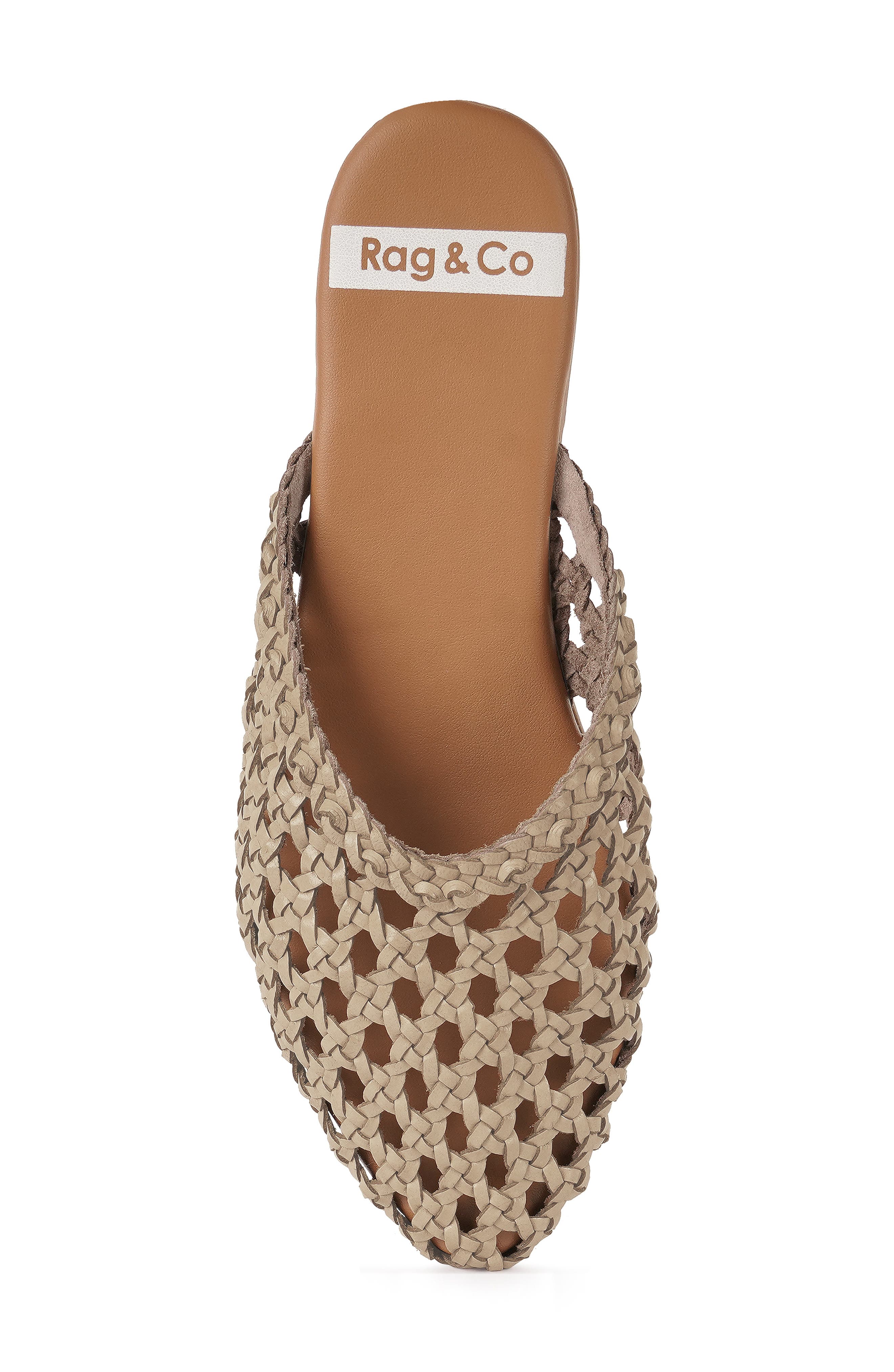 Wendigo Woven Mule, Alternate, color, DARK IVORY