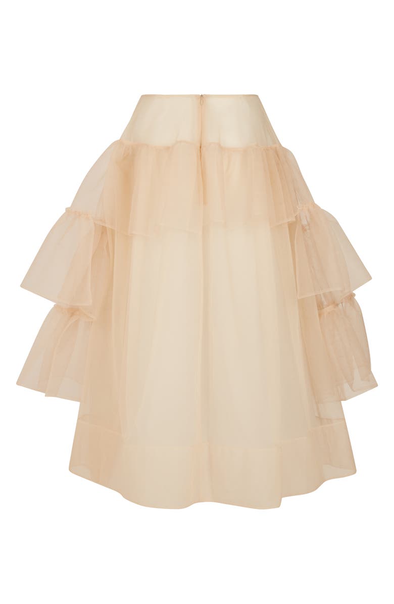 Simone Rocha Tiered Ruffle Skirt, Alternate, color, 