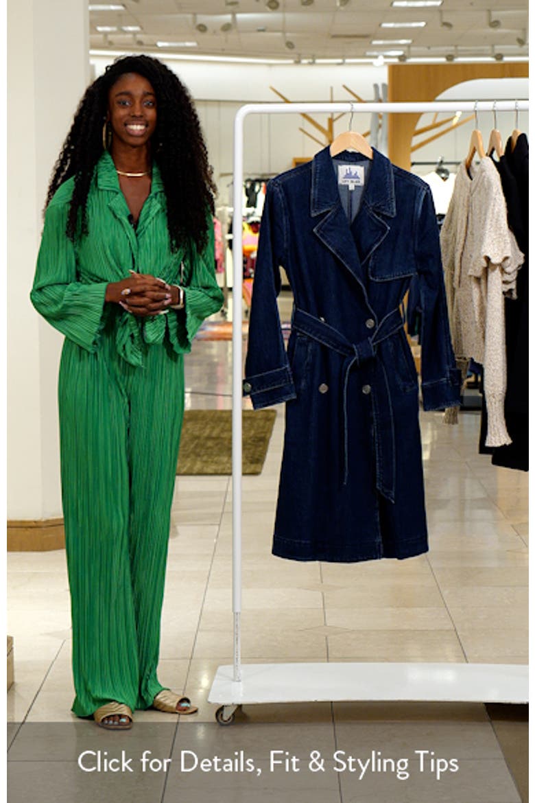 Denim Trench Coat (Women) | Nordstrom