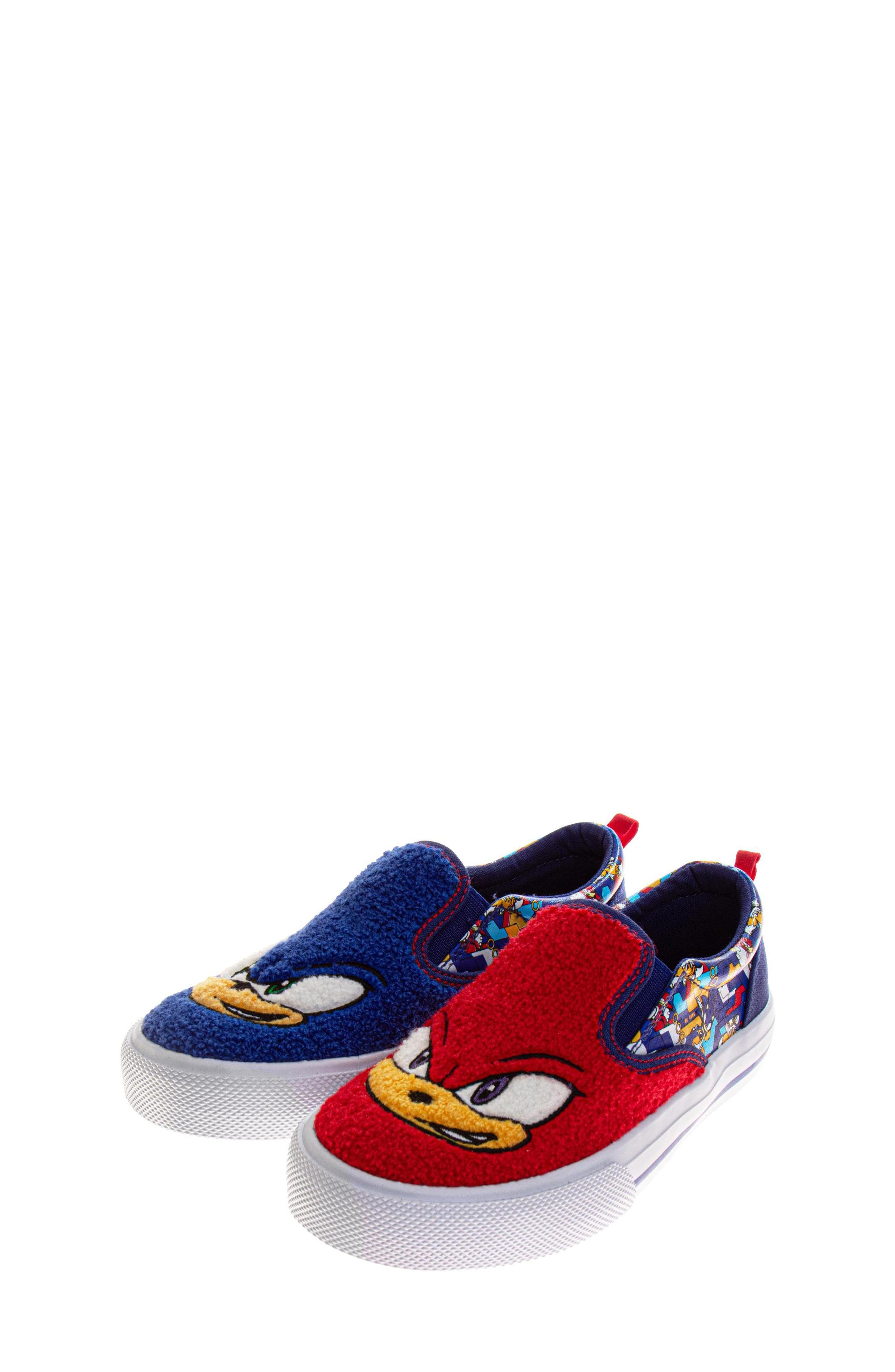 Kids' Sonic the Hedgehog® Sonic & Knuckles Slip-On Sneaker