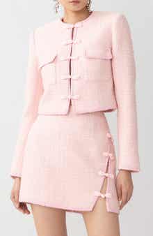 Abbie Metallic Tweed Jacket