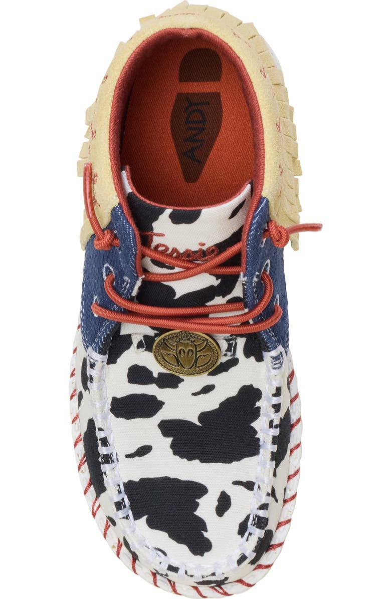 Hey Dude x Toy Story Wendy Jessie Slip-On, Alternate, color, White/ Faded Denim