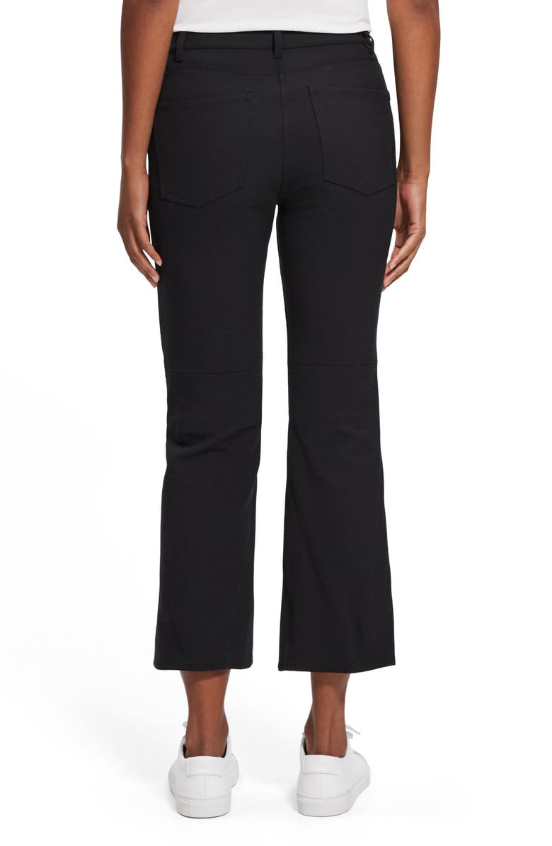 Theory Kick Flare Pants, Alternate, color, Blk